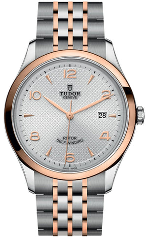 Tudor 1926 Automatic Silver Dial Two Tone Steel Strap Watch for Men - M91651-0001 Authentic Buy Shop Now