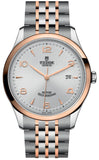 Tudor 1926 Automatic Silver Dial Two Tone Steel Strap Watch for Men - M91651-0001 Authentic Buy Shop Now