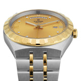 Tudor Royal Automatic Diamonds Gold Dial Two Tone Steel Strap Watch for Men - M28603-0006 Authentic Buy Shop Now