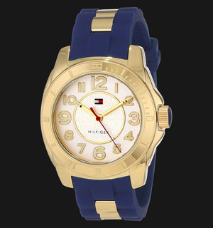 Tommy Hilfiger White Dial Two Tone Steel Strap Watch for Women - 1781307 Authentic Buy Shop Now