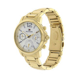 Tommy Hilfiger Claudia White Dial Gold Steel Strap Watch for Women - 1781742 Authentic Buy Shop Now