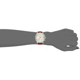 Tommy Hilfiger Claudia White Dial Red Leather Strap Watch for Women - 1781816 Authentic Buy Shop Now
