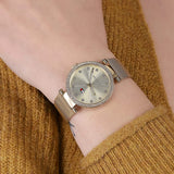 Tommy Hilfiger Lynn Quartz Gold Dial Gold Mesh Bracelet Watch For Women - 1781864 Authentic Buy Shop Now