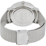 Tommy Hilfiger Jenna Quartz Silver Dial Silver Mesh Bracelet Watch For Women - 1781942 Authentic Buy Shop Now