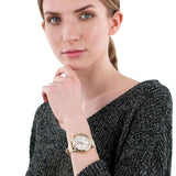 Tommy Hilfiger Ari Diamonds White Dial Cream Leather Strap Watch for Women - 1781982 Authentic Buy Shop Now