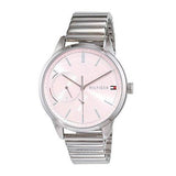 Tommy Hilfiger Brooke Pink Dial Silver Steel Strap Watch for Women - 1782020 Authentic Buy Shop Now