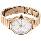 Tommy Hilfiger Brooke Silver Dial Rose Gold Steel Strap Watch for Women - 1782021 Authentic Buy Shop Now