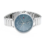 Tommy Hilfiger Angela Blue Dial Silver Steel Strap Watch for Women - 1782126 Authentic Buy Shop Now