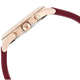 Tommy Hilfiger Haven Quartz White Dial Red Rubber Strap Watch For Women - 1782200 Authentic Buy Shop Now