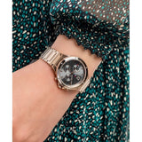 Tommy Hilfiger Eve Chronograph Quartz Grey Dial Rose Gold Steel Strap Watch For Women - 1782277 Authentic Buy Shop Now