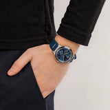 Tommy Hilfiger Eve Chronograph Quartz Blue Dial Blue Rubber Strap Watch For Women - 1782281 Authentic Buy Shop Now