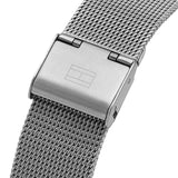 Tommy Hilfiger Blake Quartz Grey Dial Silver Mesh Bracelet Watch for Men - 1782304 Authentic Buy Shop Now