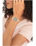 Tommy Hilfiger Joy Chronograph Gold Dial Gold Steel Strap Watch For Women - 1782533 Authentic Buy Shop Now