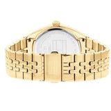 Tommy Hilfiger Monica Quartz Gold Dial Gold Steel Strap Watch For Women - 1782592 Authentic Buy Shop Now