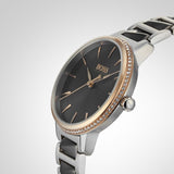 Hugo Boss Signature Grey Dial Silver Steel Strap Watch for Men - 1502569 Authentic Buy Shop Now