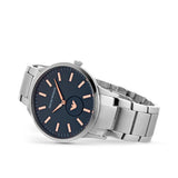 Emporio Armani Renato Blue Dial Silver Steel Strap Watch For Men - AR11137 Authentic Buy Shop Now