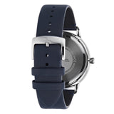 Emporio Armani Analog Quartz Blue Dial Blue Leather Strap Watch For Men - AR1647 Authentic Buy Shop Now