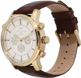 Tommy Hilfiger Harrison White Dial Brown Leather Strap Watch for Men - 1790874 Authentic Buy Shop Now