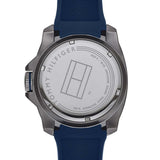 Tommy Hilfiger Windsurf White Dial Blue Rubber Strap Watch for Men - 1791113 Authentic Buy Shop Now