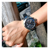 Tommy Hilfiger Sport Multifunction Black Dial Black Rubber Strap Watch for Men - 1791143 Authentic Buy Shop Now