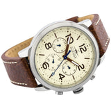 Tommy Hilfiger Jake Multifunction White Dial Brown Leather Strap Watch for Men - 1791230 Authentic Buy Shop Now