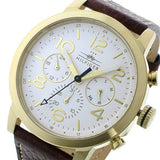 Tommy Hilfiger Jake Quartz White Dial Brown Leather Strap Watch for Men - 1791231 Authentic Buy Shop Now