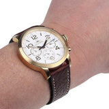 Tommy Hilfiger Jake Quartz White Dial Brown Leather Strap Watch for Men - 1791231 Authentic Buy Shop Now