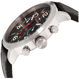 Tommy Hilfiger Jake Chronograph Black Dial Black Leather Strap Watch for Men - 1791232 Authentic Buy Shop Now