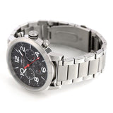 Tommy Hilfiger Jake Chronograph Black Dial Silver Steel Strap Watch for Men - 1791234 Authentic Buy Shop Now