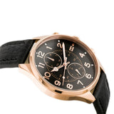 Tommy Hilfiger Dean Chronograph Quartz Black Dial Black Leather Strap Watch for Men - 1791273 Authentic Buy Shop Now
