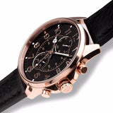 Tommy Hilfiger Dean Chronograph Quartz Black Dial Black Leather Strap Watch for Men - 1791273 Authentic Buy Shop Now