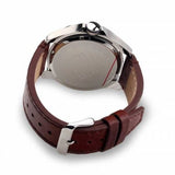 Tommy Hilfiger Bruce Analog Blue Dial Brown Leather Strap Watch for Men - 1791278 Authentic Buy Shop Now