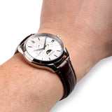 Tommy Hilfiger Oliver Quartz White Dial Brown Leather Strap Watch for Men - 1791304 Authentic Buy Shop Now