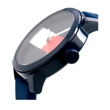 Tommy Hilfiger Denim Quartz Blue Dial Blue Rubber Strap Watch for Men - 1791322 Authentic Buy Shop Now