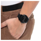 Tommy Hilfiger Denim Black Dial Black Rubber Strap Watch for Men - 1791326 Authentic Buy Shop Now