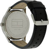 Tommy Hilfiger Damon Multifunction Black Dial Black Leather Strap Watch for Men - 1791417 Authentic Buy Shop Now