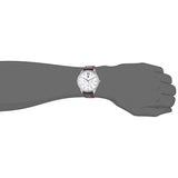 Tommy Hilfiger Damon Quartz White Dial Brown Leather Strap Watch for Men - 1791418 Authentic Buy Shop Now