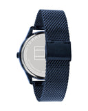 Tommy Hilfiger Damon Quartz Blue Dial Blue Mesh Bracelet Watch for Men - 1791421 Authentic Buy Shop Now