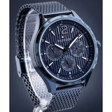 Tommy Hilfiger Gavin Chronograph Blue Dial Blue Mesh Bracelet Watch for Men - 1791471 Authentic Buy Shop Now