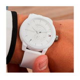 Tommy Hilfiger Denim Analog White Dial White Rubber Strap Watch for Men - 1791481 Authentic Buy Shop Now