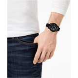 Tommy Hilfiger Denim Quartz Black Dial Black Rubber Strap Watch for Men - 1791483 Authentic Buy Shop Now