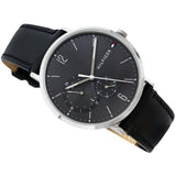 Tommy Hilfiger Brooklyn Black Dial Black Leather Strap Watch for Men - 1791509 Authentic Buy Shop Now