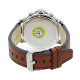 Tommy Hilfiger Landon Chronograph White Dial Brown Leather Strap Watch for Men - 1791531 Authentic Buy Shop Now