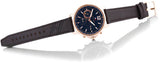 Tommy Hilfiger London Chronograph Blue Dial Brown Leather Strap Watch for Men - 1791532 Authentic Buy Shop Now