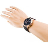 Tommy Hilfiger London Chronograph Blue Dial Brown Leather Strap Watch for Men - 1791532 Authentic Buy Shop Now