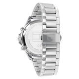 Tommy Hilfiger London Chronograph Quartz Blue Dial Silver Steel Strap Watch for Men - 1791534 Authentic Buy Shop Now