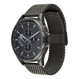 Tommy Hilfiger Shawn Chronograph Quartz Grey Dial Grey Mesh Bracelet Watch for Men - 1791613 Authentic Buy Shop Now