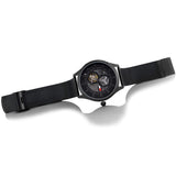 Tommy Hilfiger Spencer Skeleton Black Dial Black Mesh Bracelet Watch for Men - 1791644 Authentic Buy Shop Now
