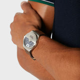 Tommy Hilfiger Monogram Pop Quartz Silver Dial Brown Leather Strap Watch For Men - 1791772 Authentic Buy Shop Now