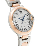 Cartier Ballon Bleu de Cartier Silver Dial Two Tone Steel Strap Watch for Women - W2BB0032 Authentic Buy Shop Now